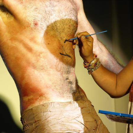 Performance Mímesis del genoma humano Manuel Pereda aparición del EROS (Freud)