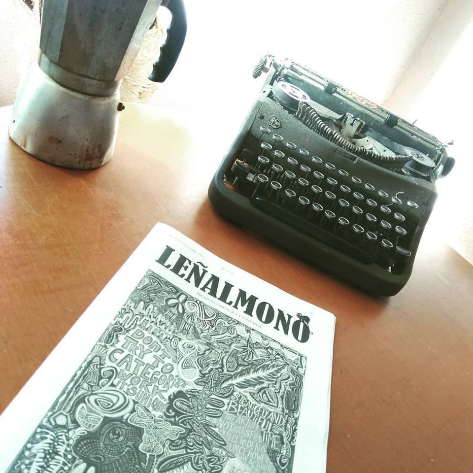 Portada Leñalmono número 5-6 Jesús Alberto Perez Castaños